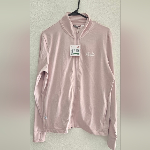 Puma Jackets & Blazers - PUMA Womens Lightweight Track Jacket Sz L